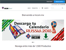Tablet Screenshot of incom.mx